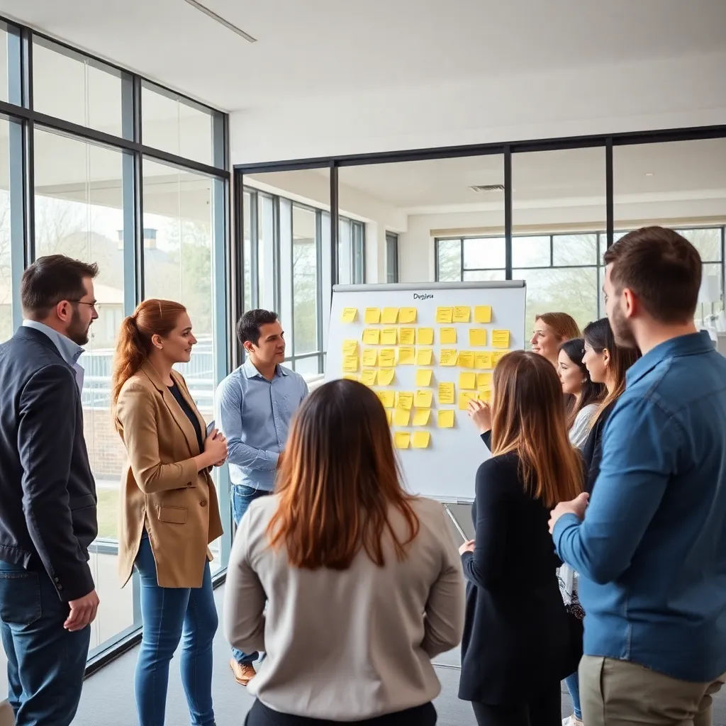 Portret van Marieke van der Berg, innovatiemanager bij een Nederlands technologiebedrijf