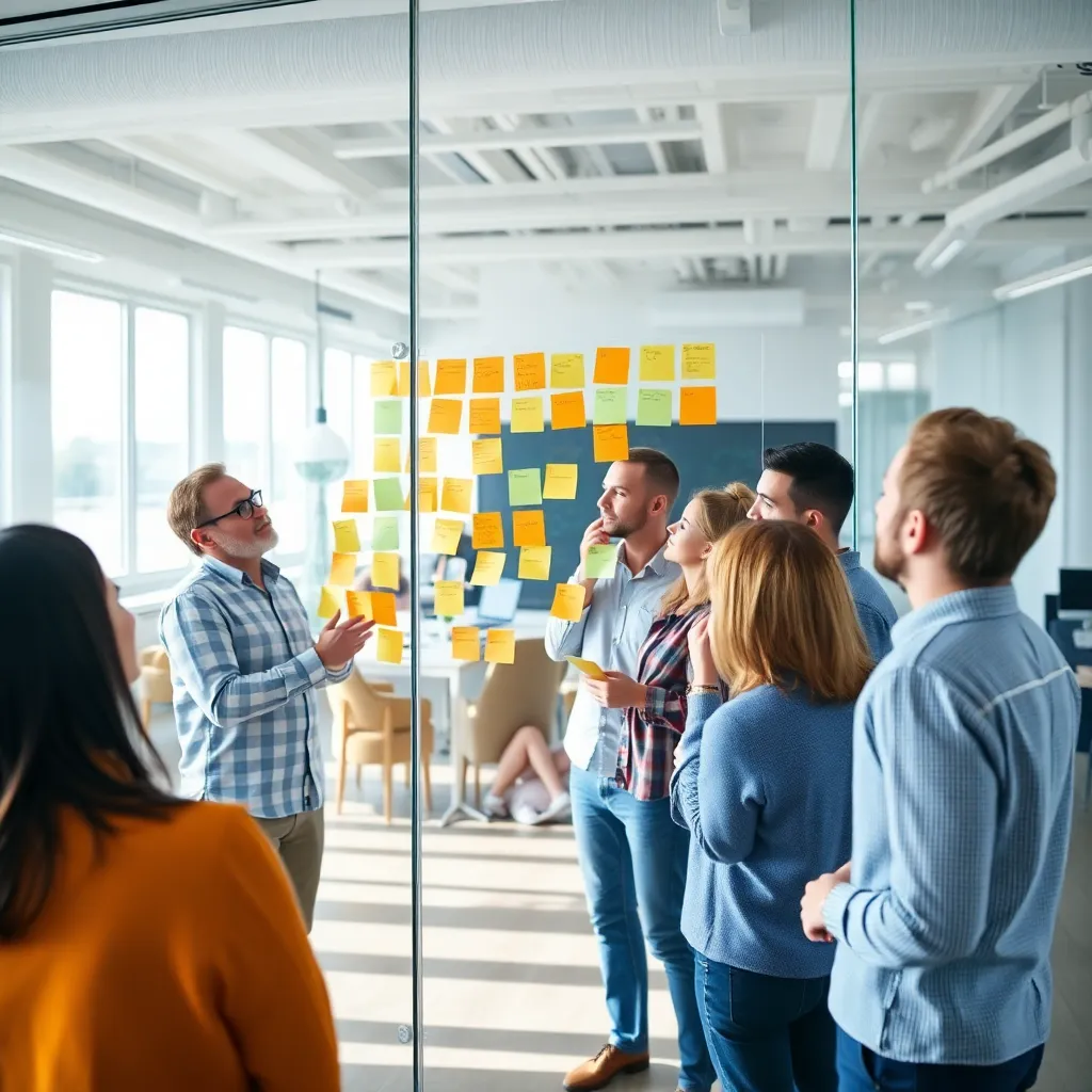 Brainstormsessie met innovatieve professionals in Amsterdam