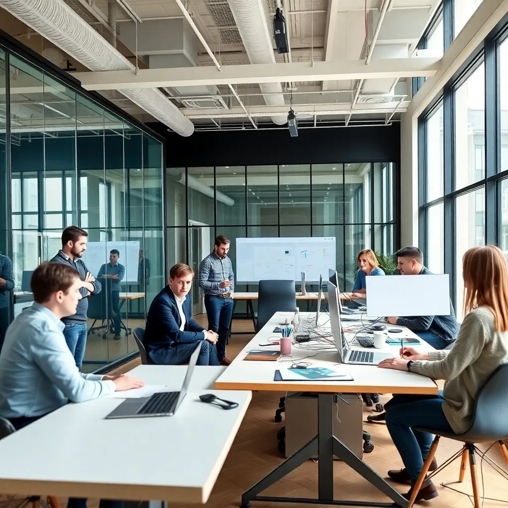 Brainstormsessie met innovatieve professionals in Amsterdam