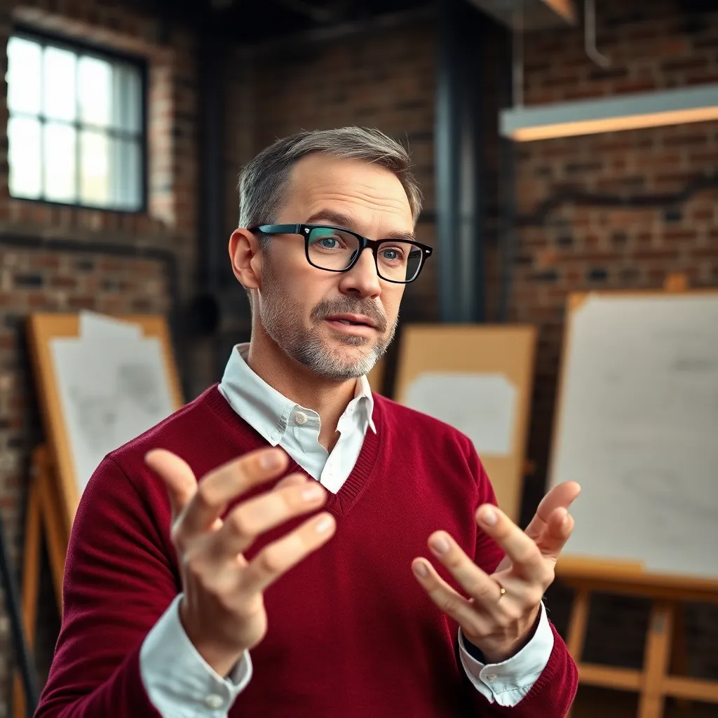 Nederlandse startup leider die een innovatieworkshop faciliteert met diverse teamleden